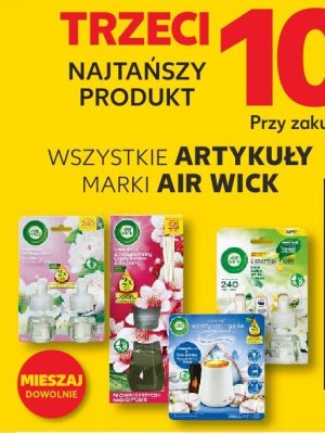 Wszystkie artykuły Air Wick TRZECI -100% promocja w Kaufland