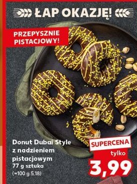 Donut dubai style promocja
