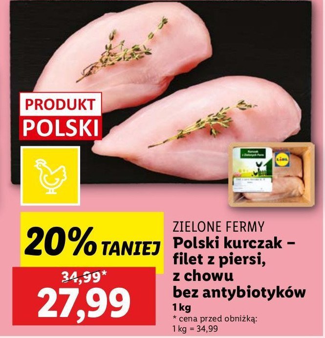Filet z piersi kurczaka promocja