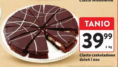 Ciasto czekoladowe dzień i noc promocja w Intermarche