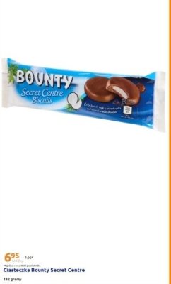 Ciasteczka Bounty Secret Centre promocja w Action