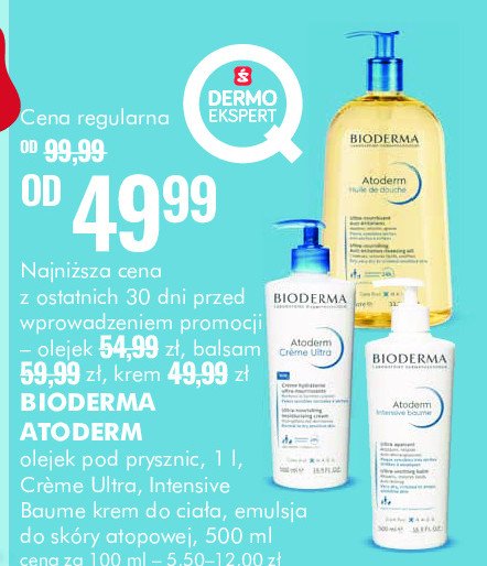 Krem-żel do ciała Bioderma atoderm promocja w Super-Pharm