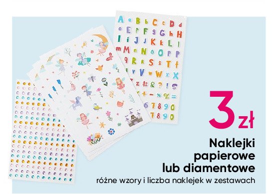 Naklejki diamentowe promocja w Pepco