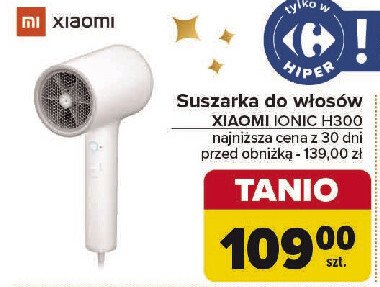 Suszarka do włosów ionic h300 Xiaomi promocja w Carrefour