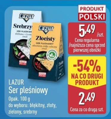 Ser pleśniowy błękitny promocja w Aldi