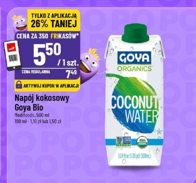 Napój kokosowy Goya Bio promocja w POLOmarket
