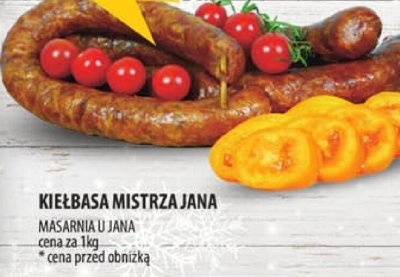 Kiełbasa mistrza Jana Maćkania u Jana promocja w Arhelan