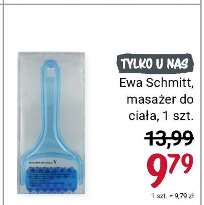 Masa偶er do cia艂a niebieski Ewa schmitt promocja