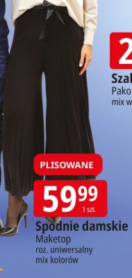 Spodnie damskie Maketop promocja w Leclerc