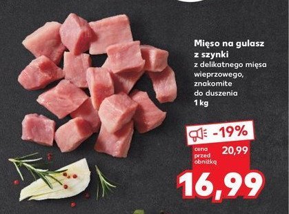 Mięso gulaszowe z szynki promocja