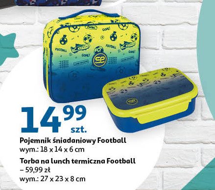 Torba na lunch termiczna football Coolpack promocja