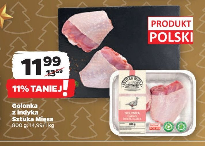 Golonka z indyka promocja w Netto