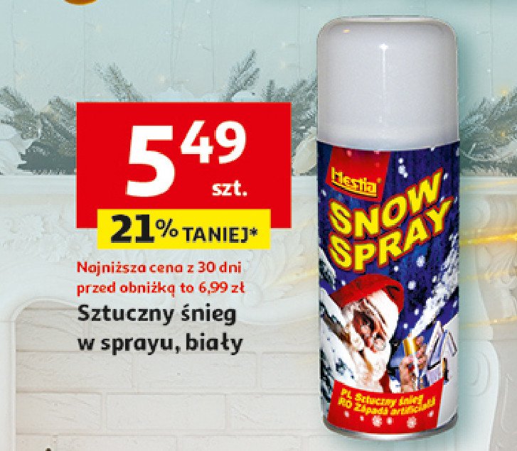 Sztuczny śnieg Hestia promocja