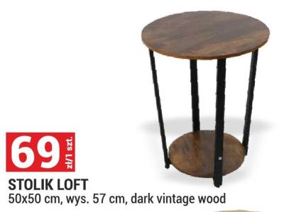 Stolik LOFT promocja w Merkury Market