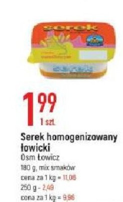Serek waniliowy Łowicz 1906 łowicki promocja
