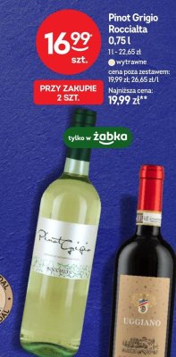 Wino Chianti Roccialta DOCG wytrawne 0,75l promocja w Żabka