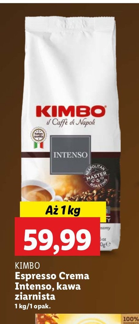 Kawa Kimbo espresso crema intensa promocja