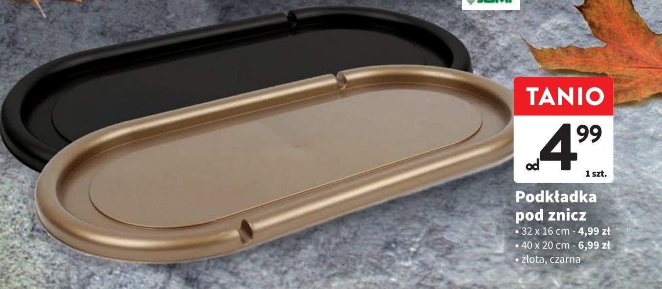 Podk艂adka pod znicz 32 x 16 cm promocja