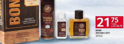 Zestaw kosmetyków Bond 3 szt. promocja w Selgros