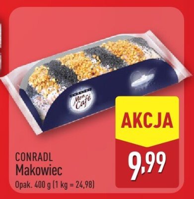 Makowiec CONRADL promocja w Aldi