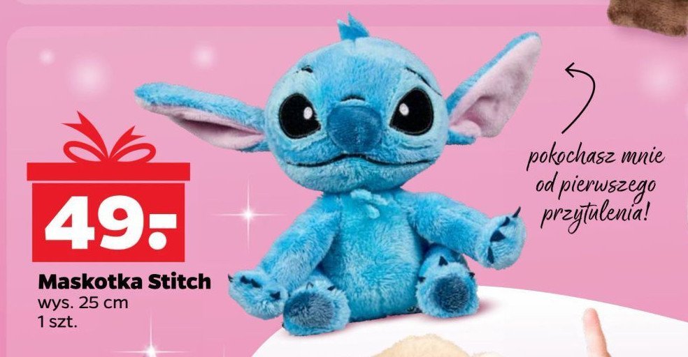 Maskotka stich promocja w Netto