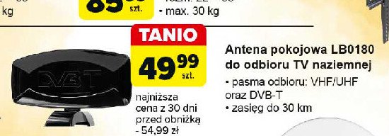 Antena pokojowa lb0180 Libox promocja w Carrefour