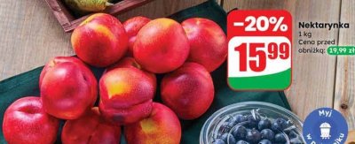 Nektarynka promocja w Dino