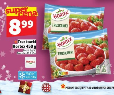 Truskawki Hortex 450 g promocja w TOPAZ