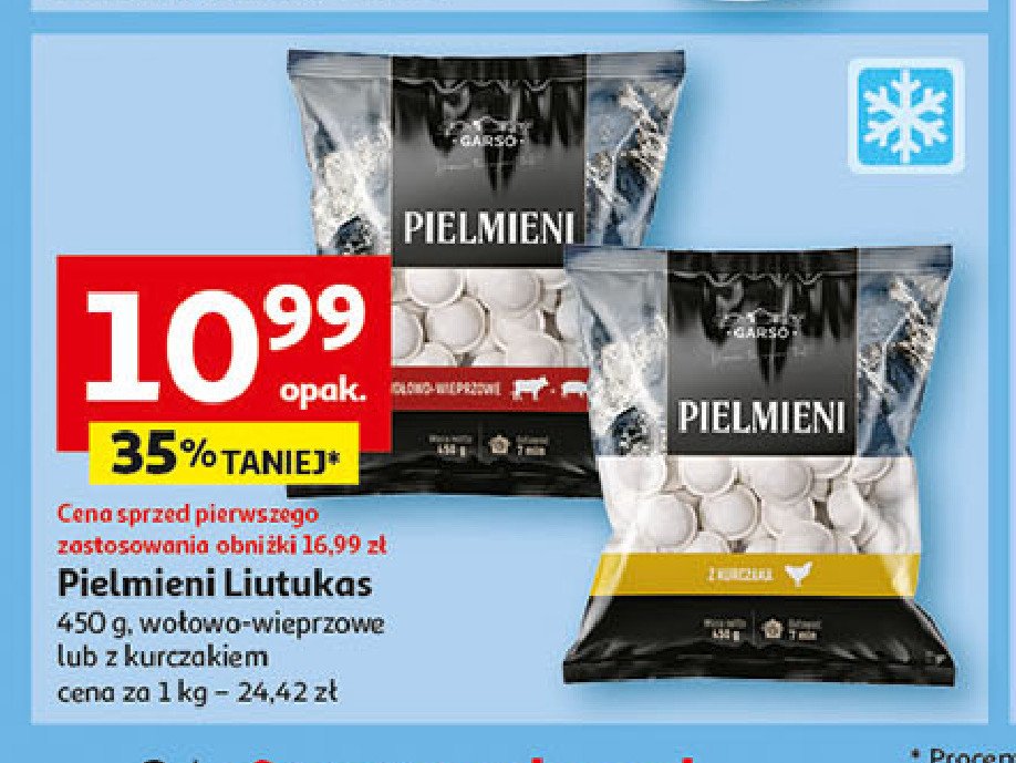 Pielmieni z kurczakiem GARSO promocja