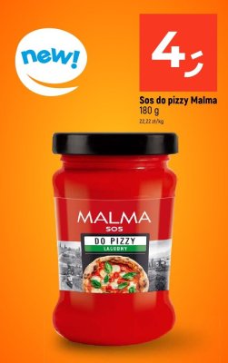 Sos do pizzy Malma 180g promocja w Dealz