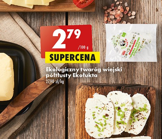 Twaróg wiejski półtłusty Ekołukta promocja