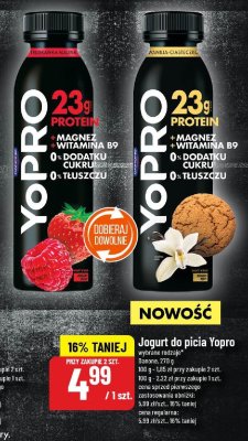 Jogurt do picia Yopro wybrane rodzaje Danone promocja w POLOmarket