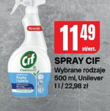 Spray Cif wybrane rodzaje promocja w Chorten