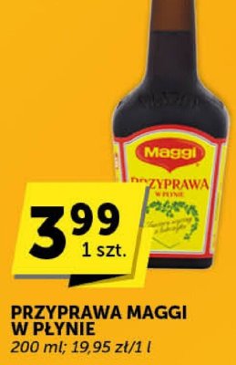 Przyprawa Maggi w płynie promocja w Groszek