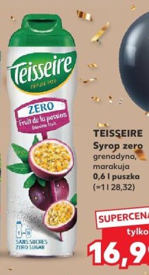 Syrop zero marakuja promocja w Kaufland