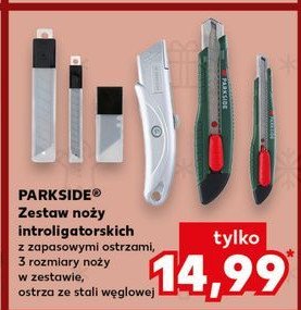 Zestaw noży introligatorskich + zapas Parkside promocja w Kaufland