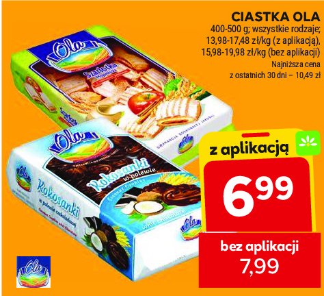 Kokosanki w polewie Ola promocja