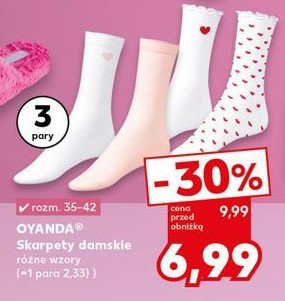 Skarpetki damskie 35-42 Oyanda promocja