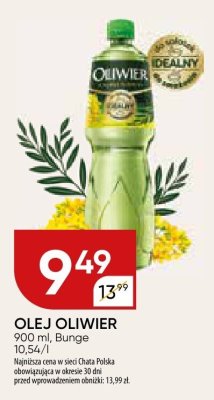 Olej Oliwier 900 ml promocja w Chata Polska