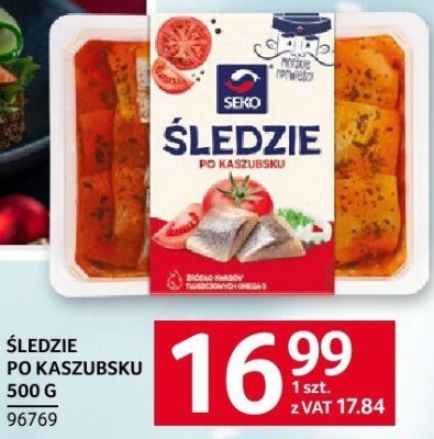 Śledzie po kaszubsku Kapitan navi promocja w Selgros