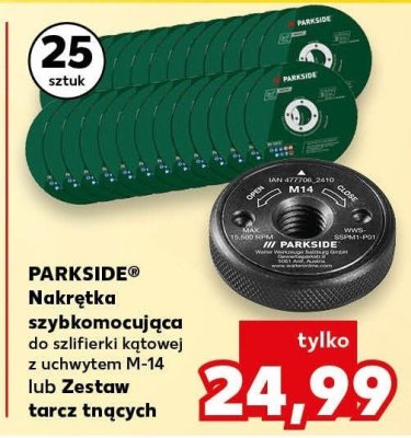 Nakrętka szybkомocująca do szlifierki kątowej z uchwytem M-14 promocja w Kaufland