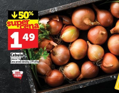 Cebula różowa Ryneczek lidla promocja w TOPAZ