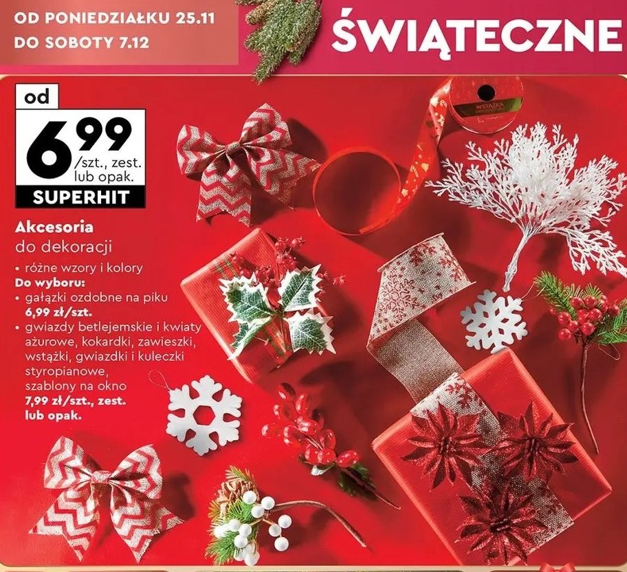 Gwiazda betlejemska promocja w Biedronka