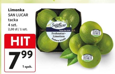 Limonka SAN LUCAR promocja w Intermarche