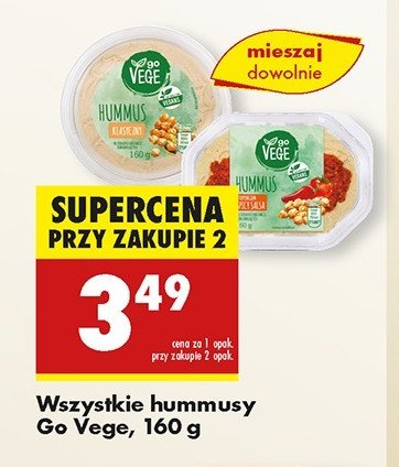 Hummus klasyczny Govege promocja w Biedronka