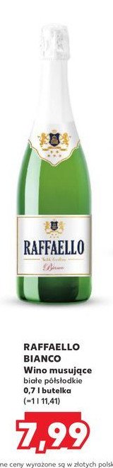 Wino RAFFAELLO BIANCO RAFFAELLO WINE promocja w Kaufland