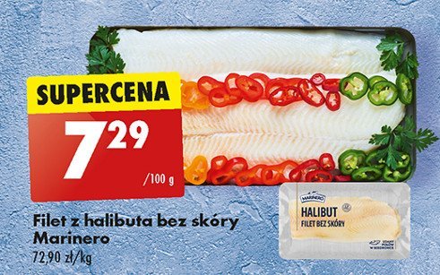 Halibut filet bez skóry Marinero promocja