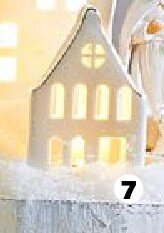 Domek ceramiczny LED promocja w Netto