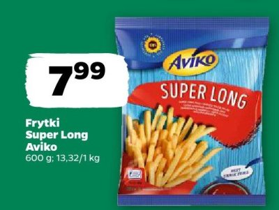 Frytki Super Long Aviko promocja w Netto