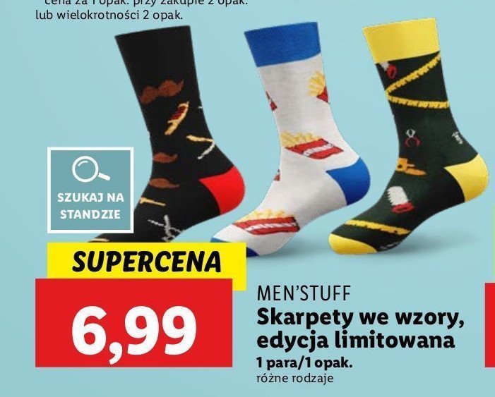 Skarpety we wzory Men's stuff promocja